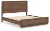Ashley Furniture PCB386B4 Ashley Furniture PCB386B4 Fortlorn - King Panel Bed - Walnut Brown