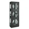 Pulaski Furniture P021788 Pulaski Accents - Side Entry Curio Cabinet - Dark Wood