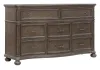 Pulaski Furniture P412100 Saddle Creek - Dresser - Timber Brown