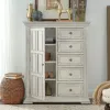 Liberty Furniture 361W-BR42 Big Valley - Door Chest - Whitestone