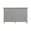 Liberty Furniture 457-BR31 Ivy Hollow - 9 Drawer Dresser - Weathered Linen / Dusty Taupe