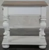 Riverside Furniture 38009 Jameson - Chairside Table - White