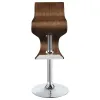 CoasterEssence 100396 Covina - Adjustable Bar Stool - Walnut