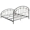 CoasterEssence 300407KE Rowan - Metal Eastern King Open Frame Bed - Dark Bronze