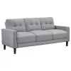 Coaster Fine Furniture 506781 Bowen - Upholstered Track Arm Tufted Sofa - Gray