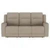Coaster Fine Furniture 610281 Brentwood - Upholstered Motion Reclining Sofa - Taupe