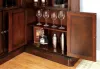 Furniture of America CM-CR142-CURIO Voltaire - Curio Cabinet - Dark Cherry