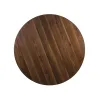 Furniture of America FOA3787RPT-TABLE Marina - Counter Height Round Dining Table - Walnut