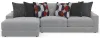 Jackson Furniture Industries 4045/73/75-28 Jackson Furniture Industries 4045/73/75-28 Arlo - 2 Piece Oversized Sofa Chaise (LSF Chaise) - Oyster