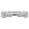 Coaster Fine Furniture 609560P-SETA Collins - 7 Piece Modular Power Reclining Sectional - Gray