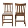 New Classic D4115-22 Putnam - Counter Chair (Set of 2) - Walnut