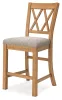 Ashley Furniture D773-124 Havonplane - Upholstered Barstool (Set of 2) - Brown
