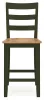 Ashley Furniture D401-124 Ashley Furniture D401-124 Gesthaven - Barstool (Set of 2) - Natural / Green
