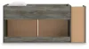 Ashley Furniture B4480B26 Ashley Furniture B4480B26 Frandern - Twin Loft Bed With 2 Drawer Storages - Gray