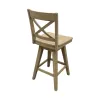 Intercon BS-BS-375W-NAT-K24 Intercon BS-BS-375W-NAT-K24 Wooden Barstool With X Back - Natural