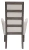 Pulaski Furniture P402230-KIT9 Pulaski Furniture P402230-KIT9 Anderson Park - Round Dining Table With 4 Upholstered Arm Chairs - Moose Trail / Frontier Brown