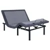 CoasterEveryday 350131KW Clara - California King Adjustable Bed Base - Gray And Black