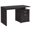 CoasterEveryday 800109 Irving - 2-Drawer Office Computer Desk - Cappuccino