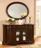Furniture of America CM3319SV Bellagio - Server - Brown Cherry
