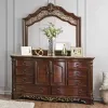 Furniture of America CM7311D Menodora - Dresser - Brown Cherry