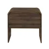 New Classic T3518W-20 New Classic T3518W-20 Mara - One Drawer End Table / Bedside Table - Walnut