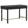 Coaster Fine Furniture 224337-SET Arini - 2 Piece Makeup Vanity Table And Mirror Set - Black