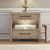 Liberty Furniture 780-BR62 Proximity Place - Bedside Chest With Charging Station - Barley Buff