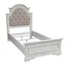 Liberty Furniture 244-BR-TUB Liberty Furniture 244-BR-TUB Magnolia Manor - Twin Upholstered Bed - Antique White