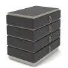 Riverside Furniture 17134 Millie - Lateral File - Glazed Mocha