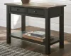 Ashley Furniture T736-4 Tyler Creek - Sofa Table - Grayish Brown / Black