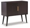 Ashley Furniture A4000399 Ashley Furniture A4000399 Orinfield - Accent Cabinet - Dark Brown