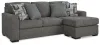 Ashley Furniture 5240418 Gardiner - Sofa Chaise - Pewter