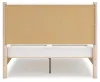 Ashley Furniture B2615B4 Ashley Furniture B2615B4 Cadmori - Queen Upholstered Panel Bed - Two-tone