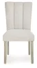 Ashley Furniture PCD575-01 Larawyn - Dining Upholstered Side Chair (Set of 2) - Bisque
