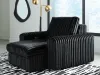 Ashley Furniture PC8680315P HamlinBay - Power Gliding Chaise - Onyx