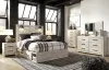 Ashley Furniture B192B24 Ashley Furniture B192B24 Cambeck - Queen Panel Bed With 4 Storage Drawers - Whitewash