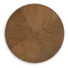 Ashley Furniture T614-8 Chadworth - Round Cocktail Table - Medium Brown