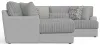 Jackson Furniture Industries 3480/75/30/72-18 Jackson Furniture Industries 3480/75/30/72-18 Titan - 3 Piece Sectional With Comfort Coil Seating And 9 Included Accent Pillows (Left Side Facing Chaise) - Moonstruck