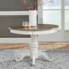 Liberty Furniture 303W-CD-PED Ocean Isle - Pedestal Table - Antique White
