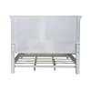 Liberty Furniture 237-BR-KPB River Place - King Panel Bed - Riverstone White & Tobacco