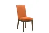 New Classic D7185B-20-ORG Maggie - Dining Chair With Cushion (Set of 2) - Terracotta / Walnut