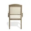 Riverside Furniture 59453 Myra - Upholstered Arm Dining Chair (Set of 2) - Natural