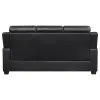 CoasterEveryday 506551-S2 Finley - 2 Piece Upholstered Padded Arm Tufted Sofa Set - Black