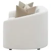 CoasterEssence 509171 Rainn - Boucle Upholstered Sloped Arm Sofa - Latte