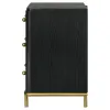 Coaster Fine Furniture 224332 Arini - 3-Drawer Nightstand - Black