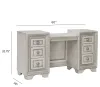 Pulaski Furniture P269134S Camila - 7 Drawer Vanity - Creamy White