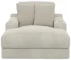 Jackson Furniture Industries 344519-2062/11-2063/11 Cozy - Chaise With USB - Pearl