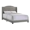 Intercon UB-BR-RHYQEN-SMK-C Intercon UB-BR-RHYQEN-SMK-C Rhyan - Upholstered Queen Bed - Smoke Finish