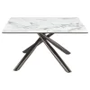 Coaster Fine Furniture 708138-S2 Carvell - 2 Piece Square Coffee And End Table Set - Mirage White
