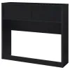 Coaster Fine Furniture 315851F-SET Westpark - 3 Piece Full Bedroom Set Bookcase Headboard - Black